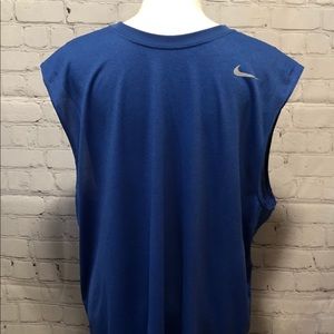 Nike Mens XL Sleeveless Tee Royal Blue. 0068